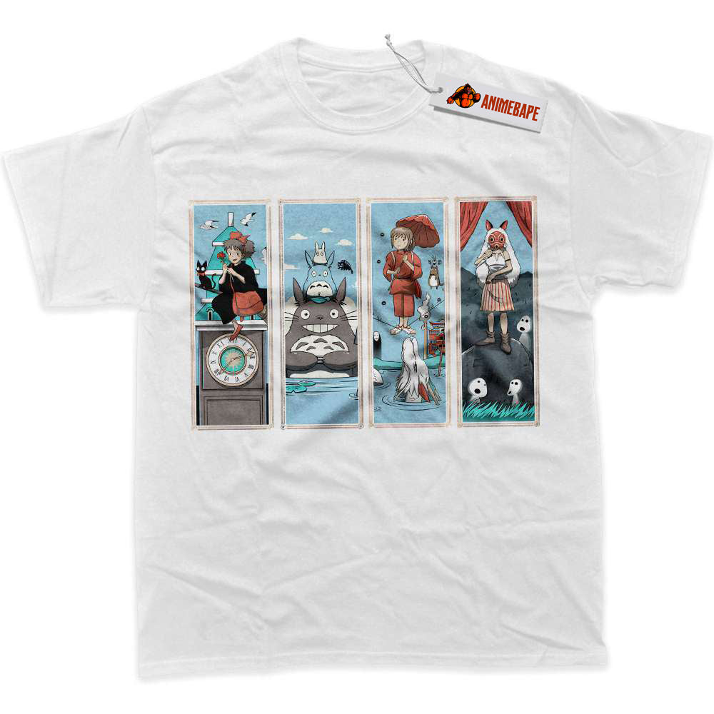 Studio Ghibli Anime Graphic T-Shirt for Fans - Style 271