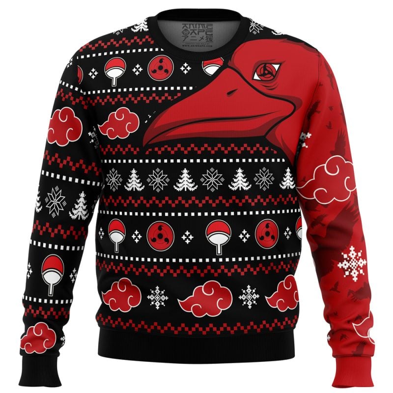 Symbolic Crows Akatsuki Itachi Ugly Christmas Sweater