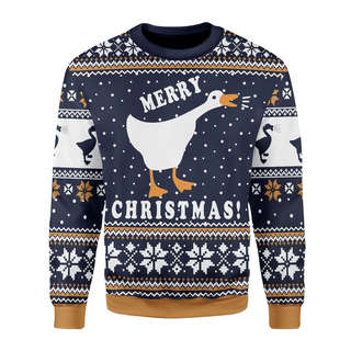 The Untitled Goose Ugly Christmas Sweater For Men & Women Christmas Gift Sweater US3455