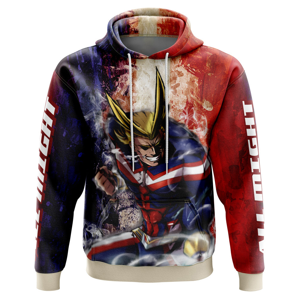 Trippy All Might My Hero Academia Hoodie