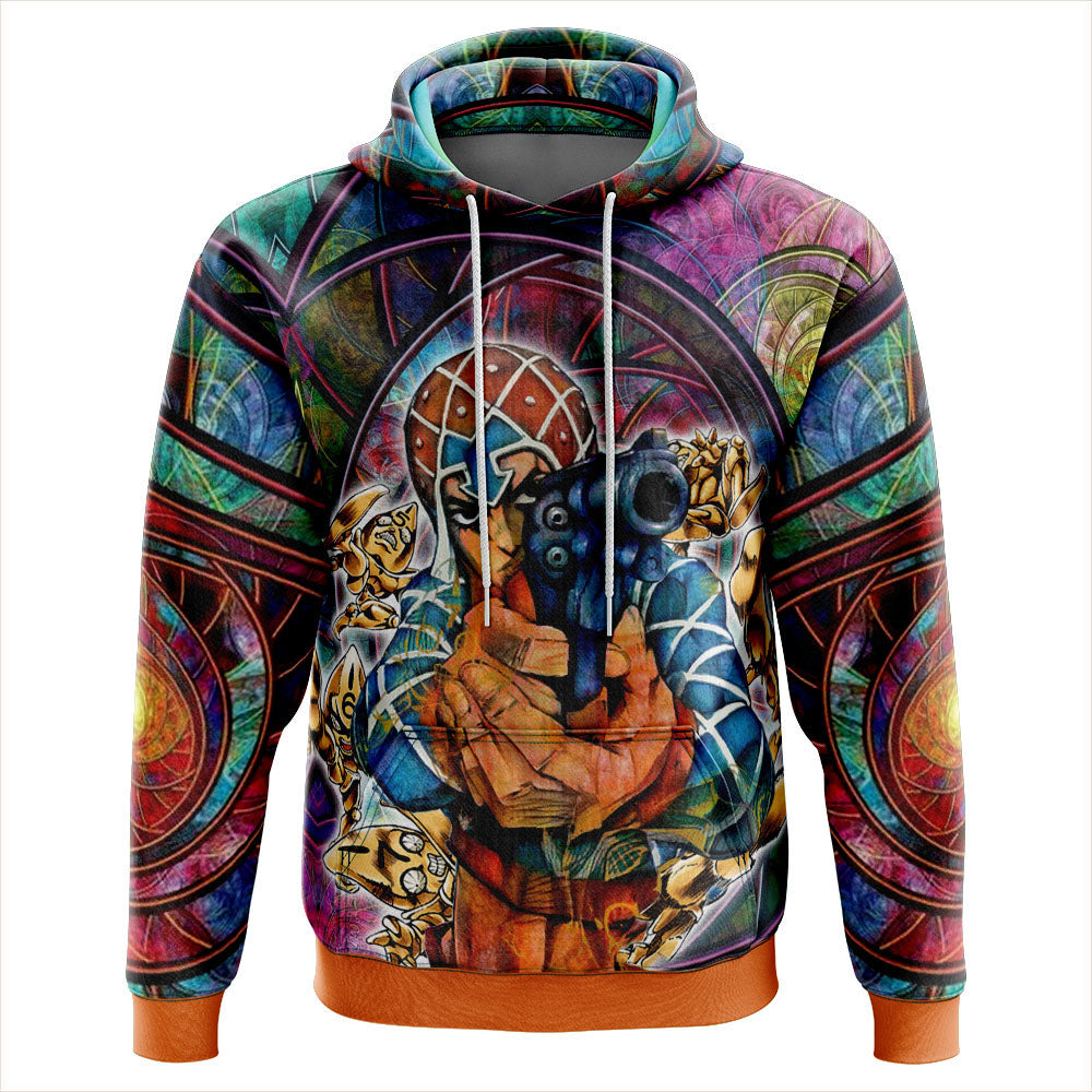 Trippy Guido Mista Six Bullets Jojo's Bizarre Adventure Hoodie