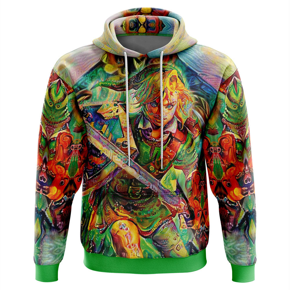 Trippy Link Legend of Zelda Hoodie