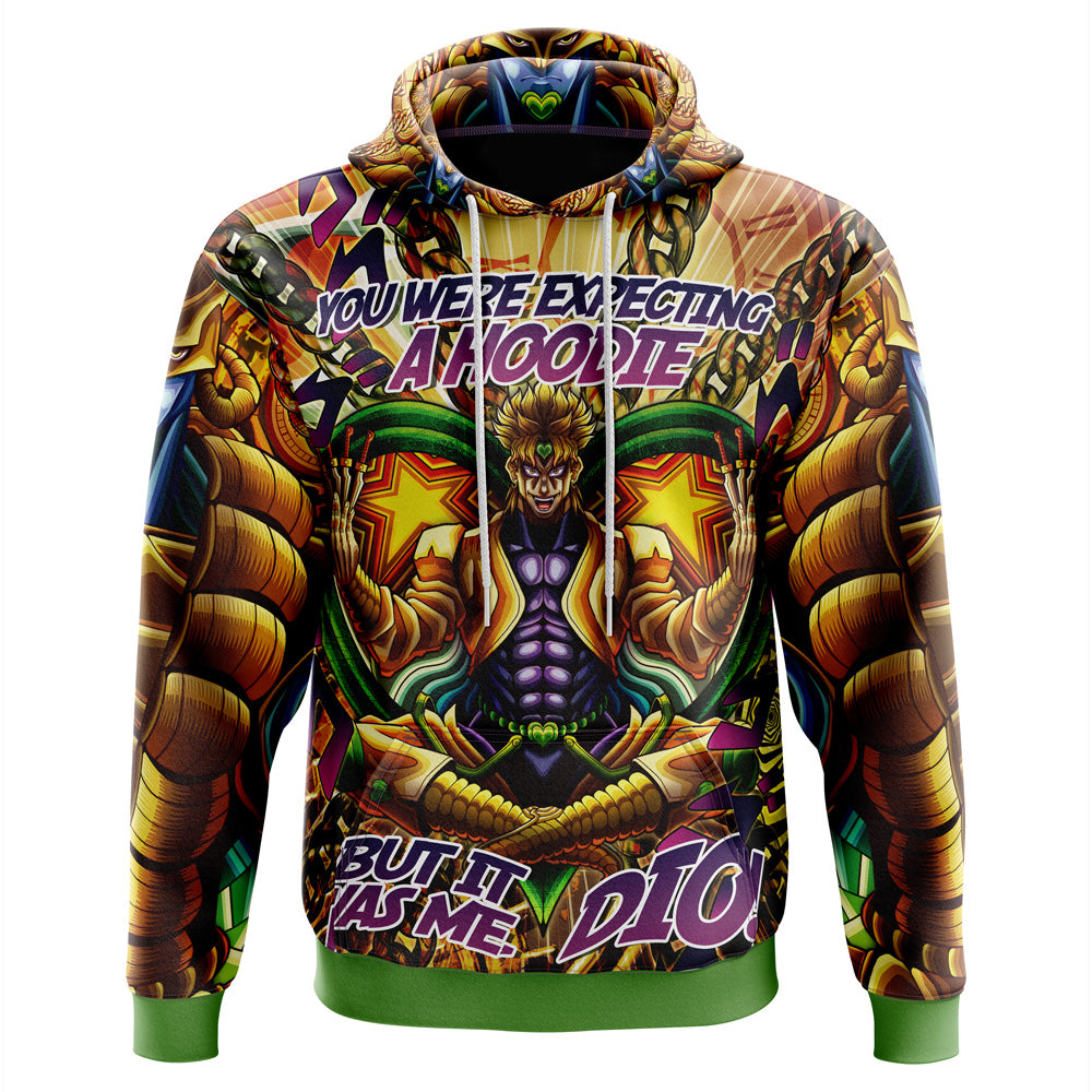 Trippy Medidating Dio It Was Me JoJo's Bizarre Adventure Hoodie