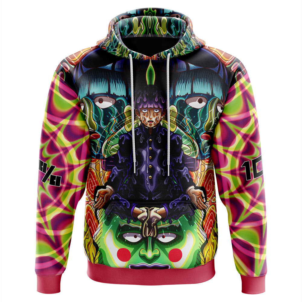 Trippy Meditating Shigeo Kageyama Mob Psycho 100 Hoodie