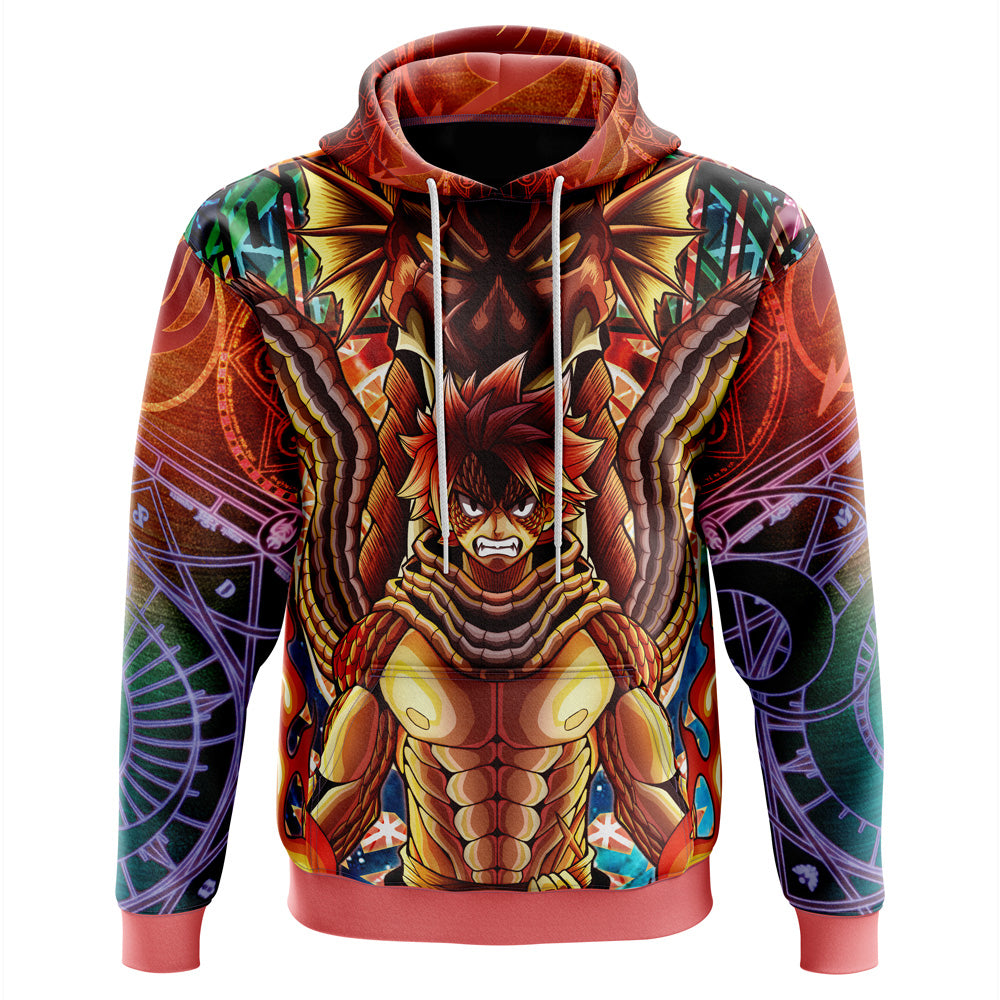 Trippy Natsu Dragneel x Igneel Fairy Tail Hoodie