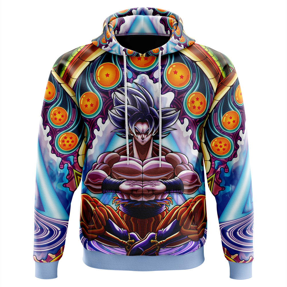 Trippy Ultra Instinct Goku Dragon Ball Super Hoodie