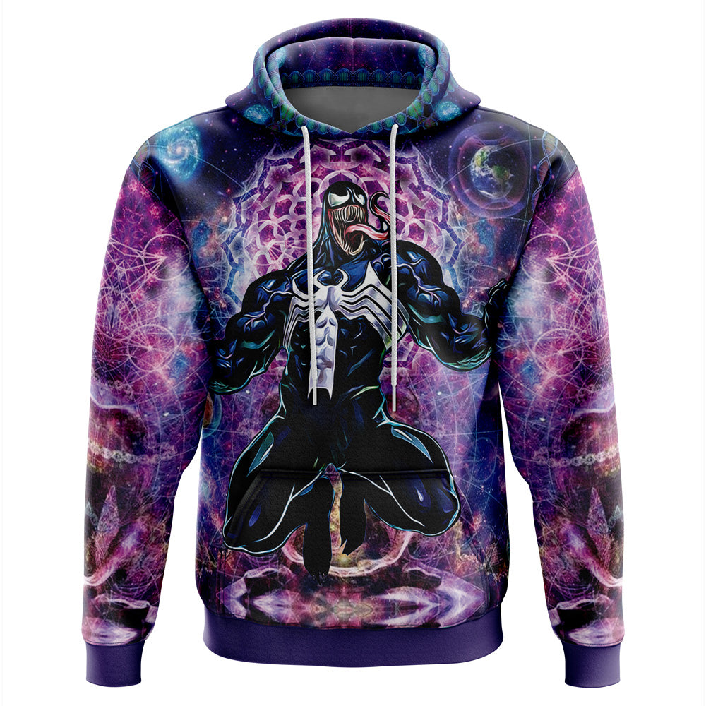 Trippy Venom Marvel Hoodie