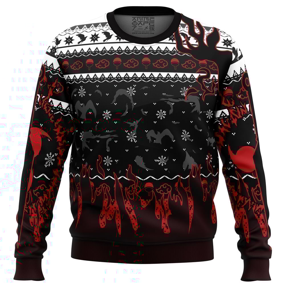 Uchiha Emblem Shippuden Christmas Sweater