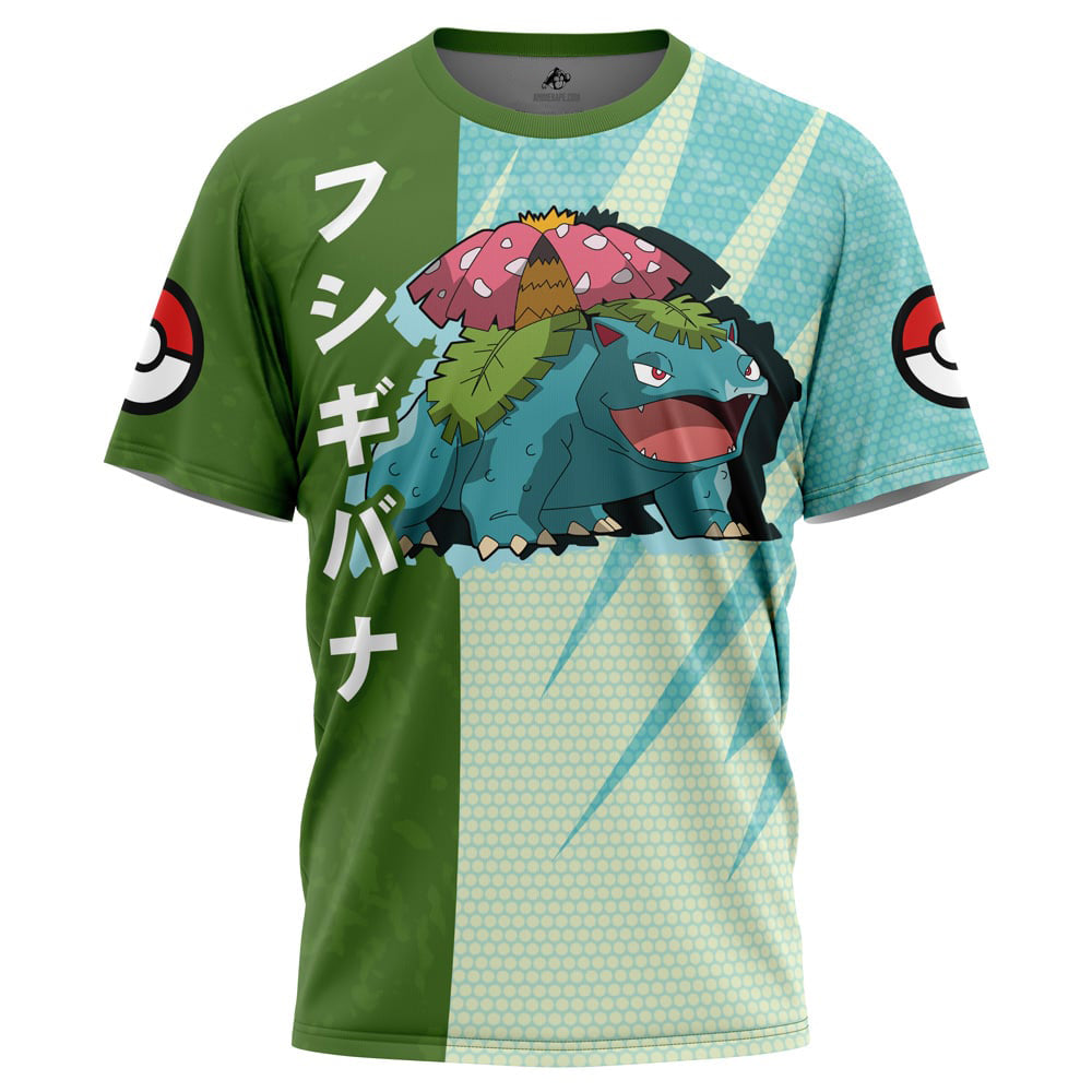 Venusaur Attack Pokemon T-Shirt