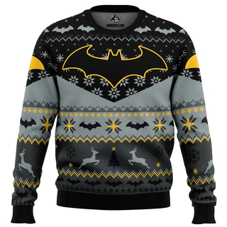 Xmas Batman DC Comics Ugly Christmas Sweater