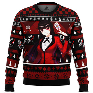 Yumeko Kakegurui Ugly Christmas Sweater