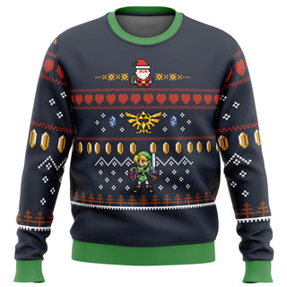 Zelda Santa Link Ugly Christmas Sweater